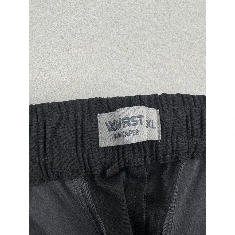 VRST Mens Slim Taper Jogger‎ Pants XL Black Stretch Waist Athleisure Casual